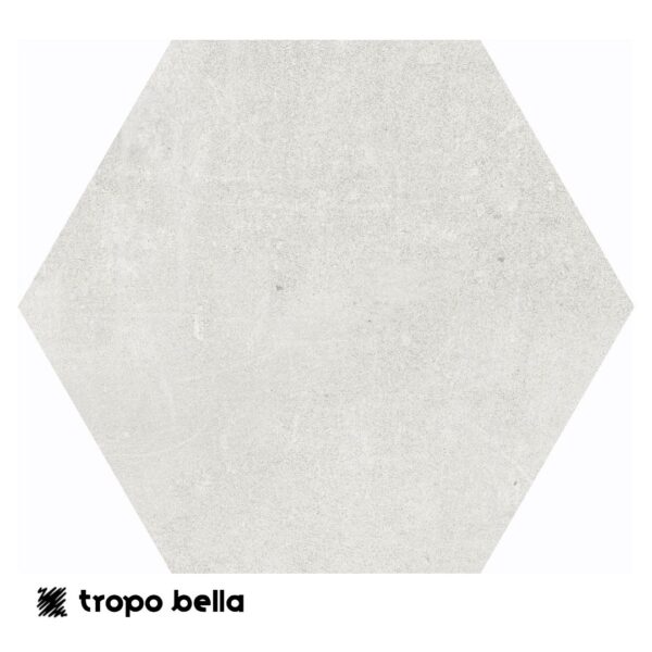 PORCELANATO SAMPA HEX OFF WHITE MA 18X20,8 DECORTILES