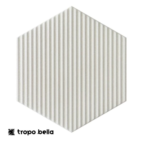 REVESTIMENTO KROMA HEX VELVET PEROLA MT 18X20,8 DECORTILES
