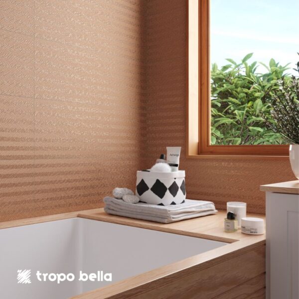 REVESTIMENTO ZIGZAG BRONZE MT 30X90 DECORTILES
