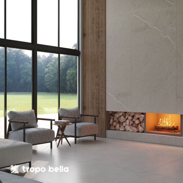 PORCELANATO ORIENTE CINZA AC 120X240 DECORTILES