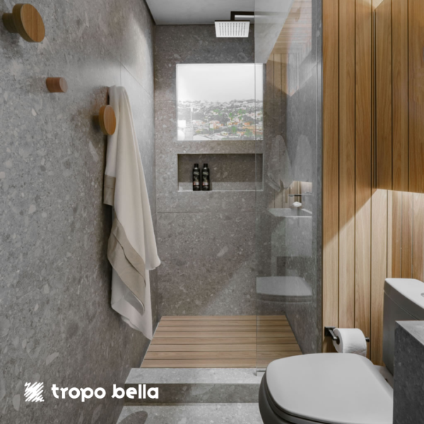PORCELANATO ISEO GRIGIO AC 90X90 ELIANE - Imagem 3