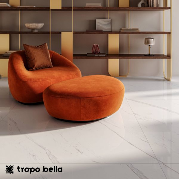 PORCELANATO SENA GESSO POL 160X160 DECORTILES - Imagem 2