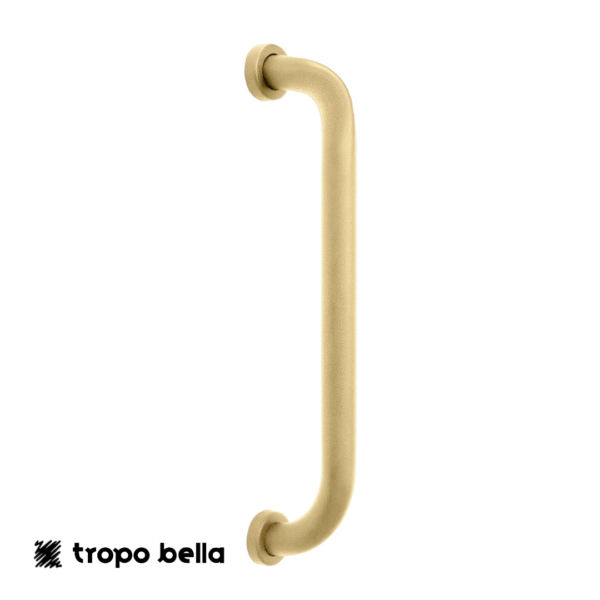BARRA DE APOIO 40CM PREMIUM OURO FOSCO