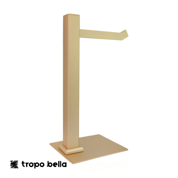 PORTA TOALHA DE BANCADA OURO FOSCO