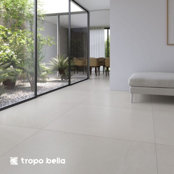 PORCELANATO KHALI OFF WHITE AC 120X120 ELIANE - Imagem 5