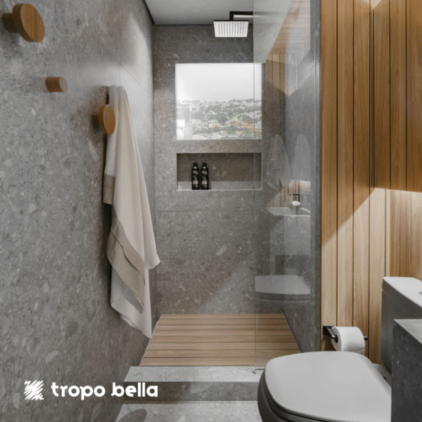 PORCELANATO ISEO GRIGIO AC 90X90 ELIANE - Imagem 3