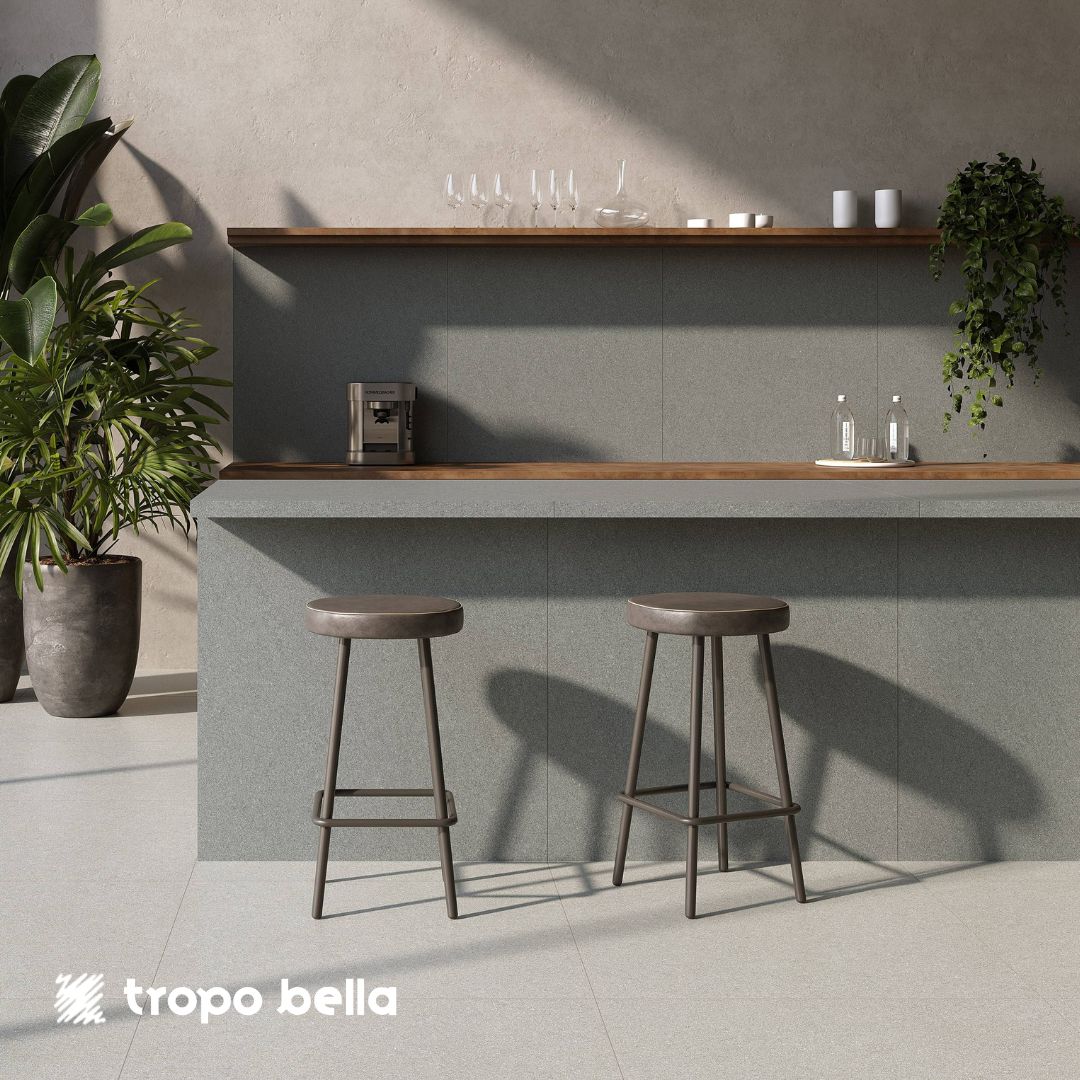 PORCELANATO BASALTO GRAFITE NA 90X90 ELIANE - Imagem 2