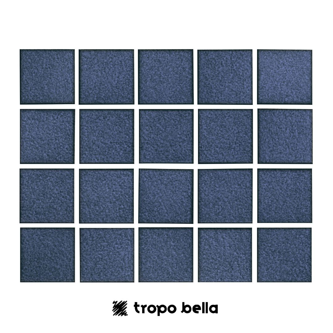 REVESTIMENTO FLOW AZURE MESH SIM BR 7,5X7,5