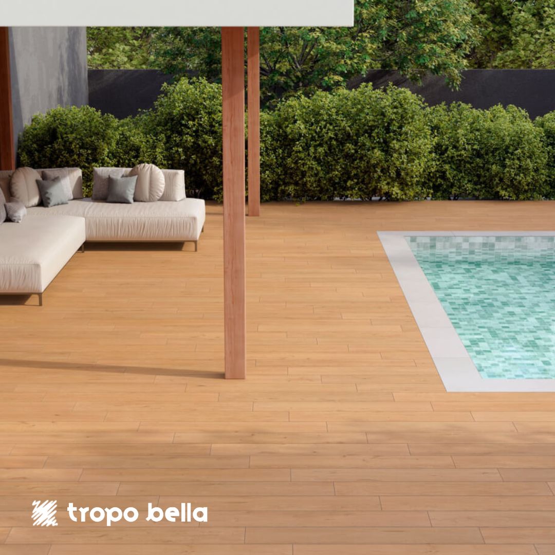 PORCELANATO BALI CAMEL EXT 19,7X120 ELIANE - Imagem 2