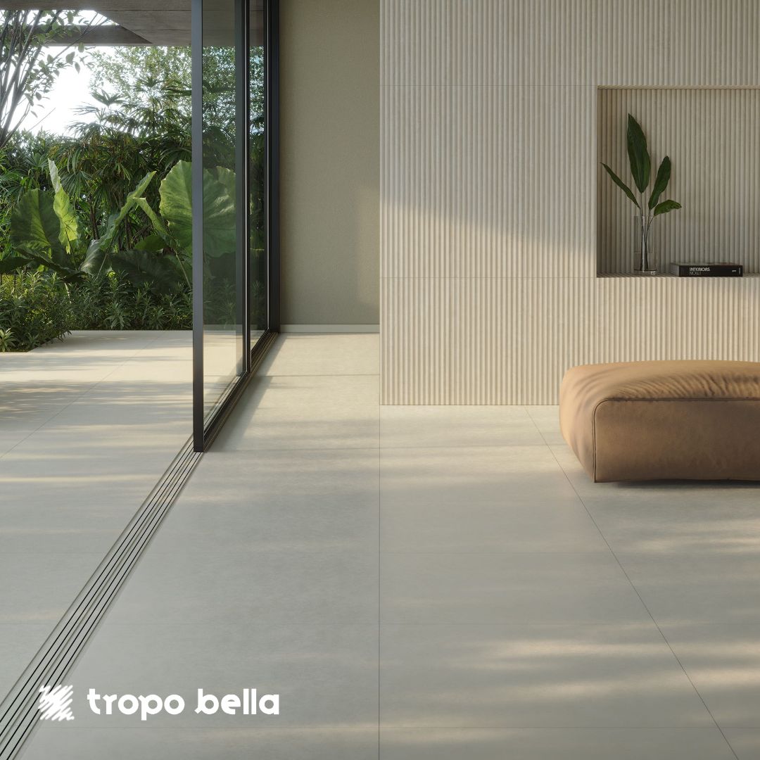 PORCELANATO PALATINO CROSS MARFIM AC 3D 90X90 ELIANE - Imagem 5